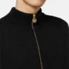 Wool-Blend Half-Zip Knit Sweater Wool-Blend Half-Zip Knit Sweater