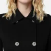 Wool-Cashmere A-Line Coat