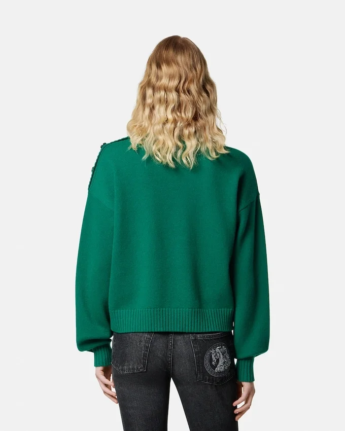 Wool-Cashmere Knit Boxy Sweater Wool-Cashmere Knit Boxy Sweater