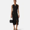 Wool-Cashmere Knit Maxi Dress
