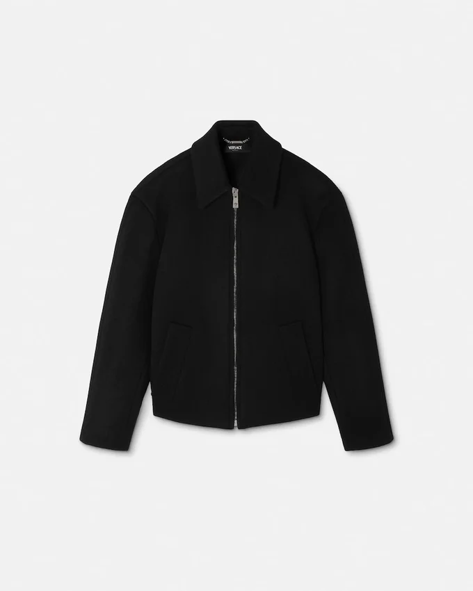 Wool-Cashmere Zipped Blouson Wool-Cashmere Zipped Blouson