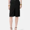 Wool Pencil Midi Skirt Wool Pencil Midi Skirt