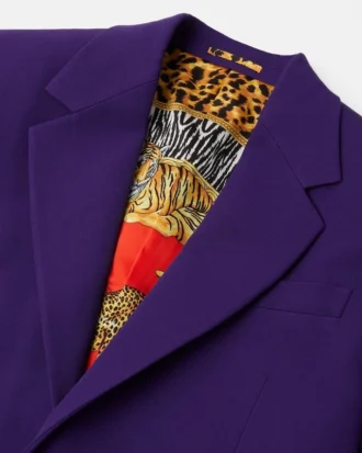 Wool Single-Breasted Blazer