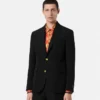 Wool Single-Breasted Blazer