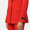 Wool Single-Breasted DV Blazer Wool Single-Breasted DV Blazer