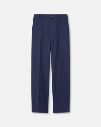 Wool Straight Pants