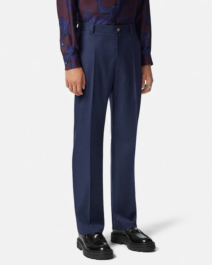 Wool Straight Pants Wool Straight Pants