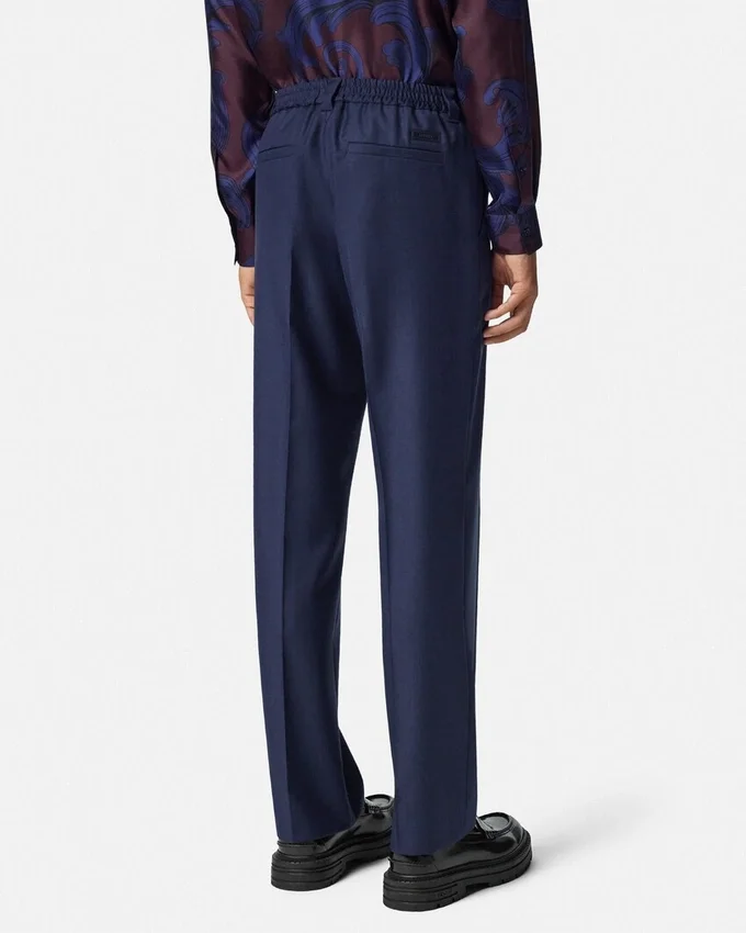 Wool Straight Pants Wool Straight Pants