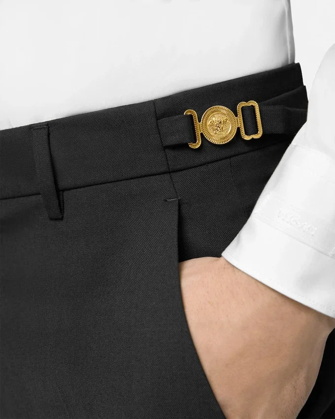 Wool Tapered Formal Pants Wool Tapered Formal Pants