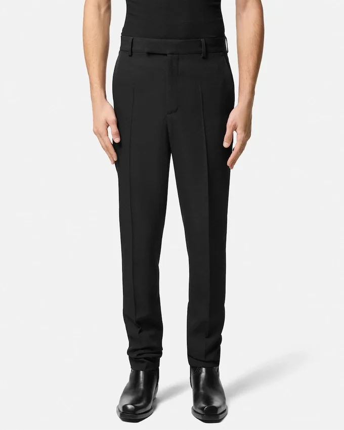 Wool Tapered Formal Pants Wool Tapered Formal Pants